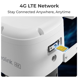 G770-W, 4G LTE 8MP 4K Dual-lens battery camera with auto-zoom tracking