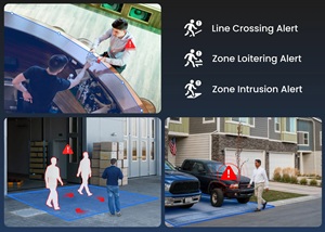 RP-PCT16MD, 16MP 4K, Dual-Lens Hybrid verlichting 180° panoramisch zicht en PoE