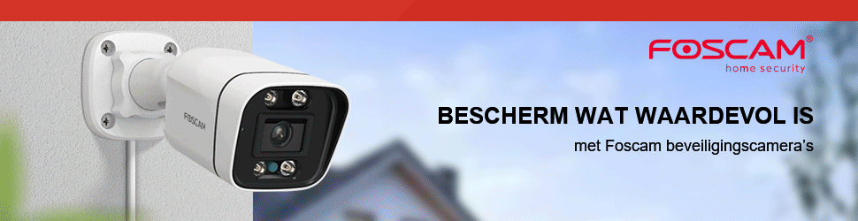 Foscam camerabeveiliging | bescherm wat waardevol is
